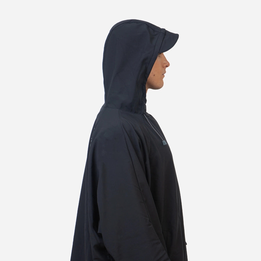 STORM PONCHO BLACK