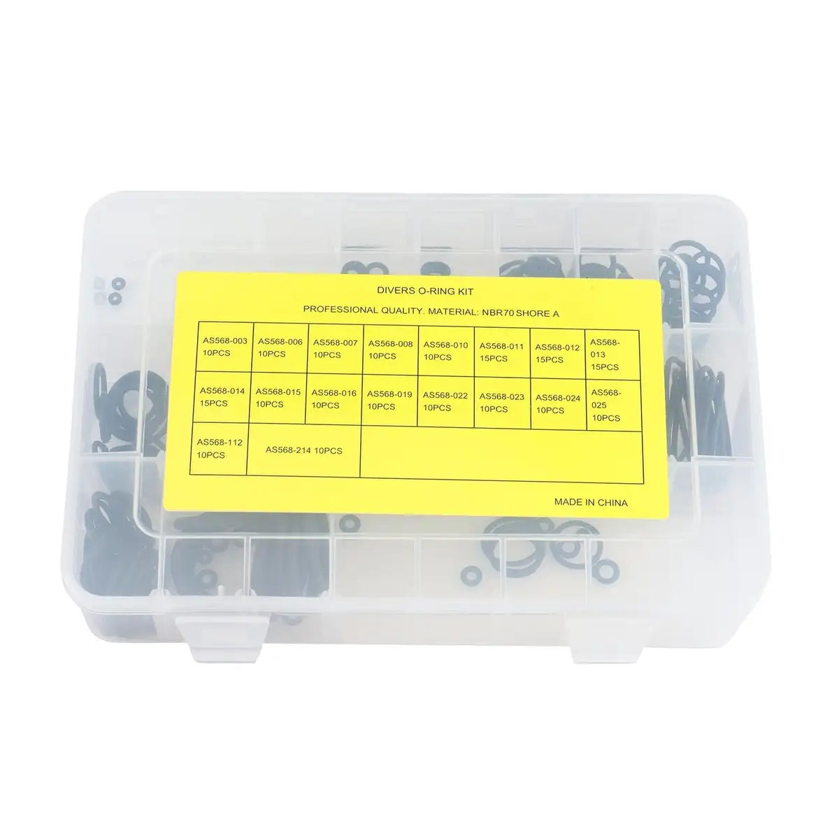 O'RING KIT IN PLASTIC BOX