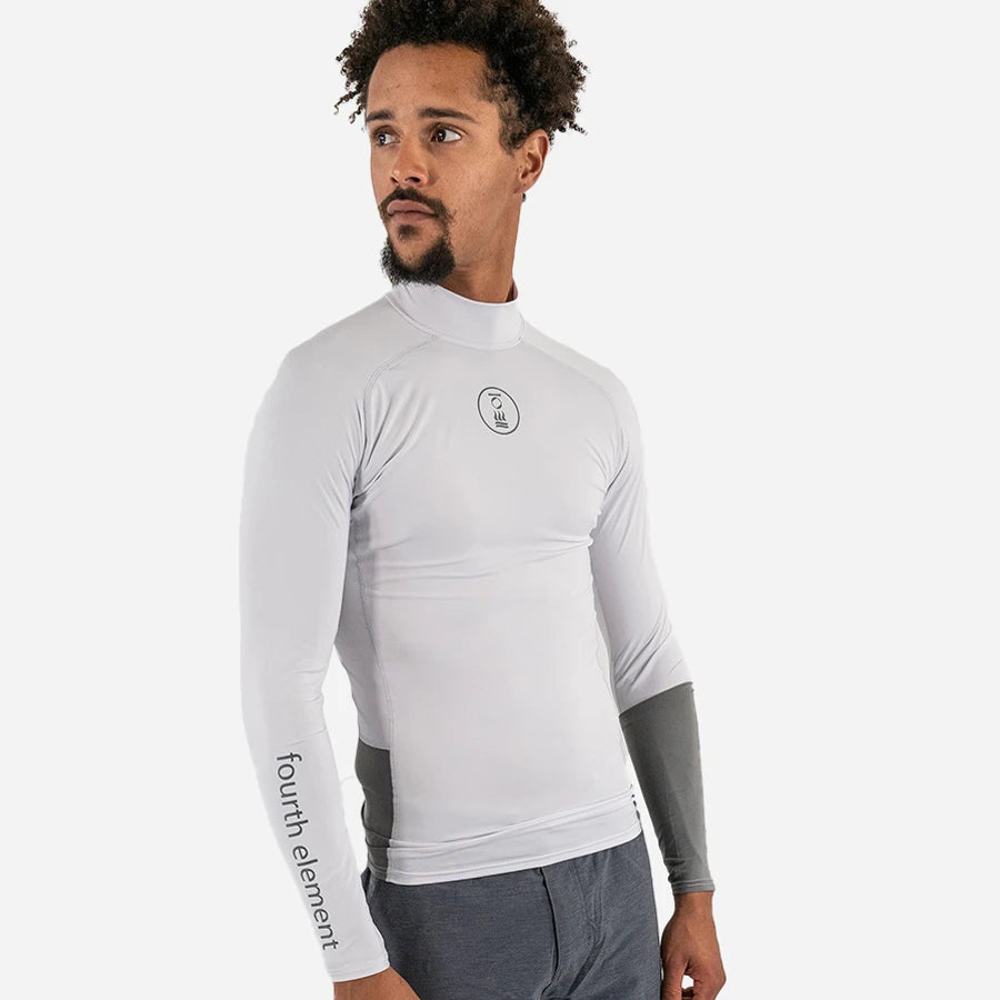 Fourth Element Men's Long Sleeve Hydroskin White front