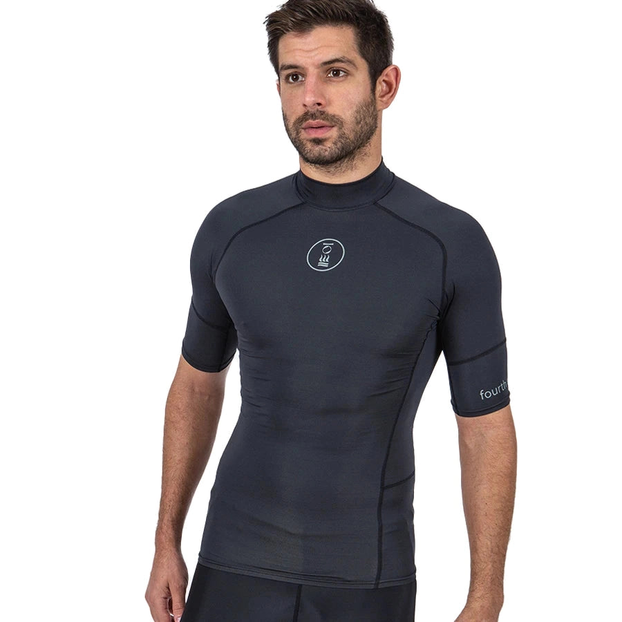 Fourth Element Men's Short Sleeve Hydroskin Black front