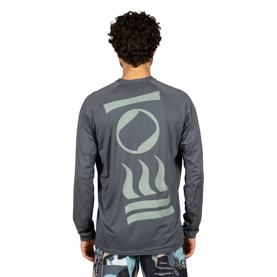 Fourth Element OceanPositive Men's L/S Hydro-T Graphite back