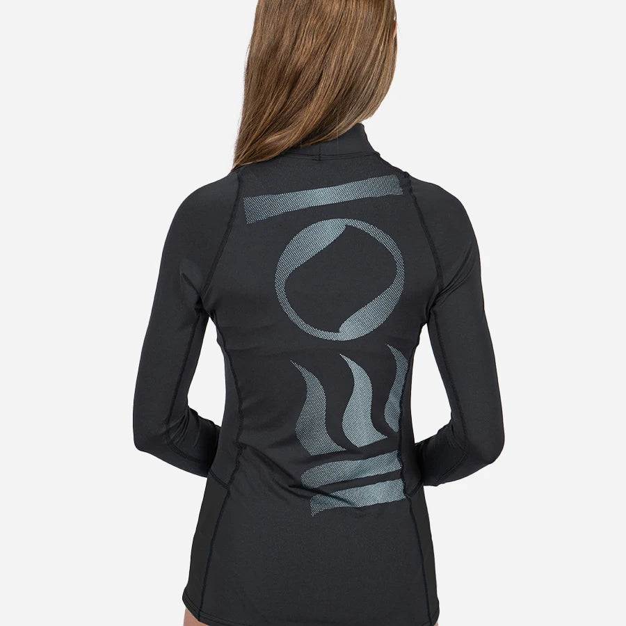 Fourth Element Women's Long Sleeve Hydroskin Black back