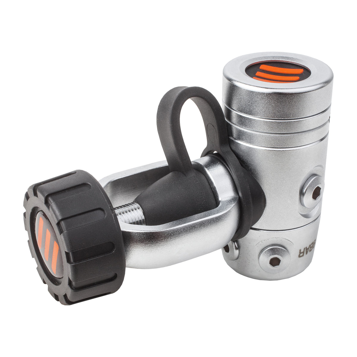 Tecline R2 TEC first stage, DIN version, chrome-plated marine bronze