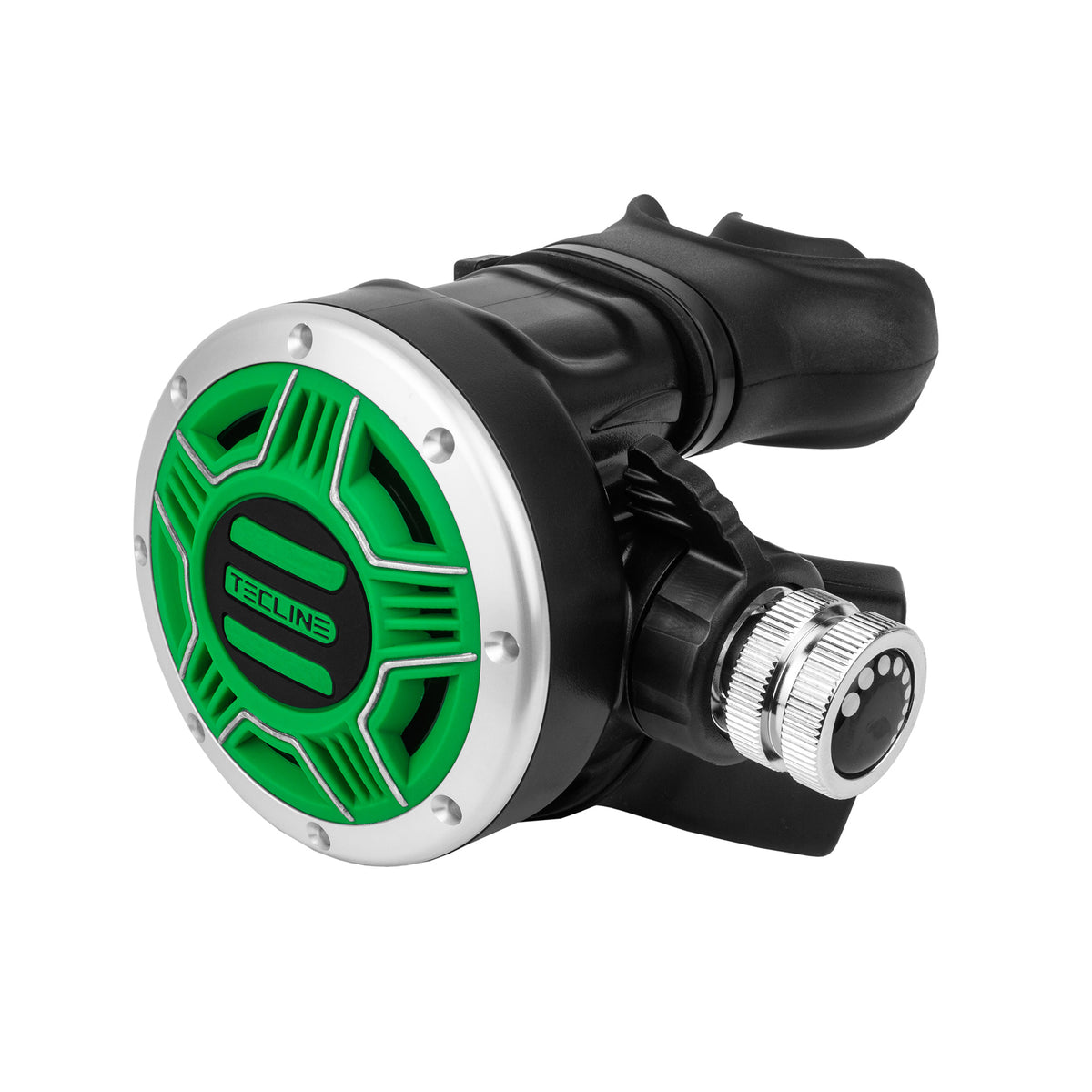 Tecline TEC1 green O2 second stage from the side