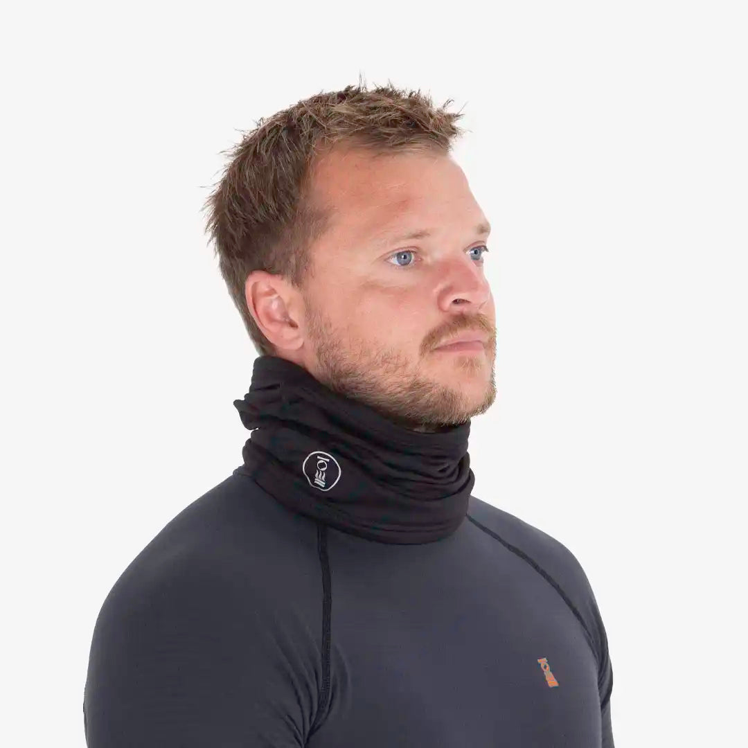 Fourth Element J2 NECK SNUG, on model 3/4