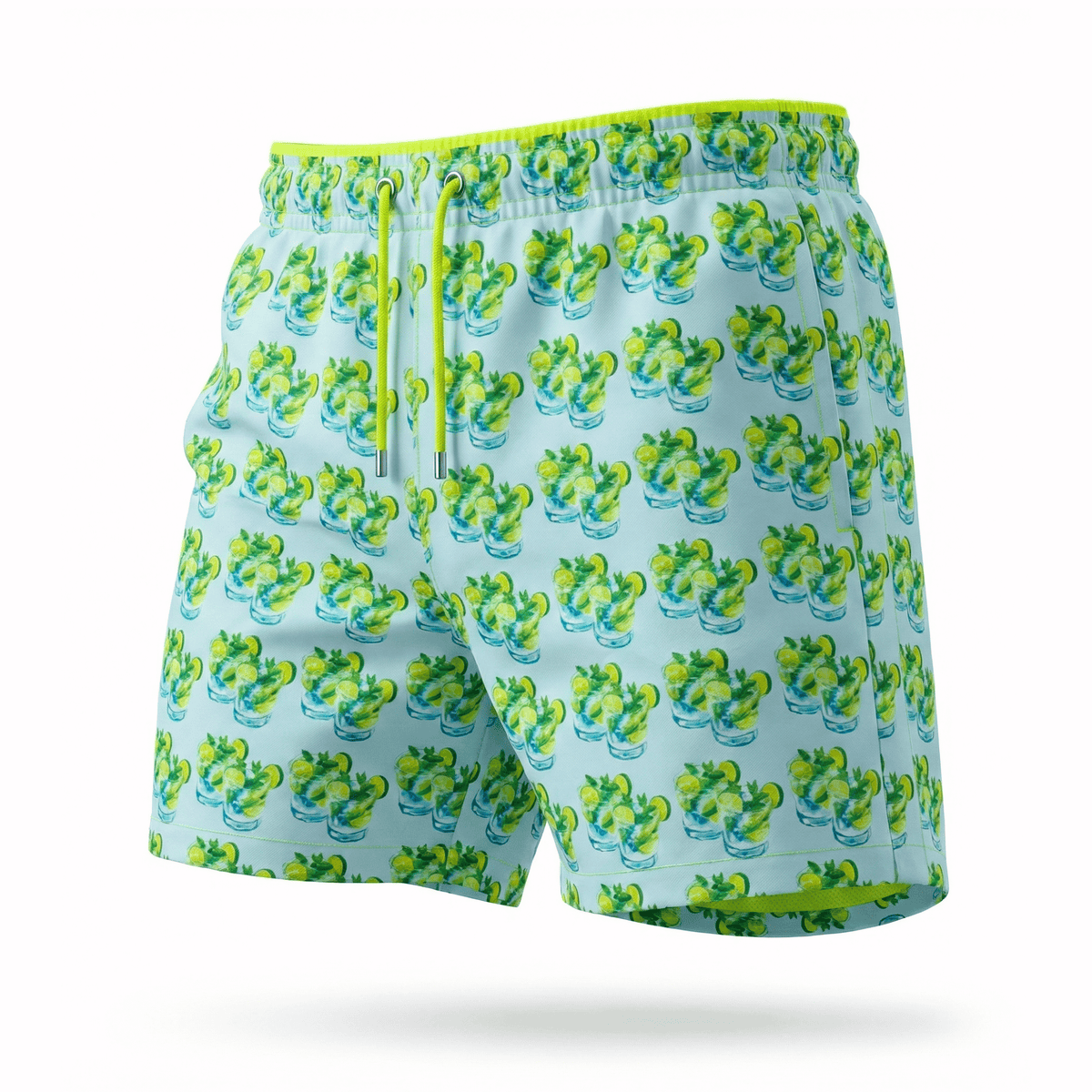 Kikx board shorts in aegean infinity