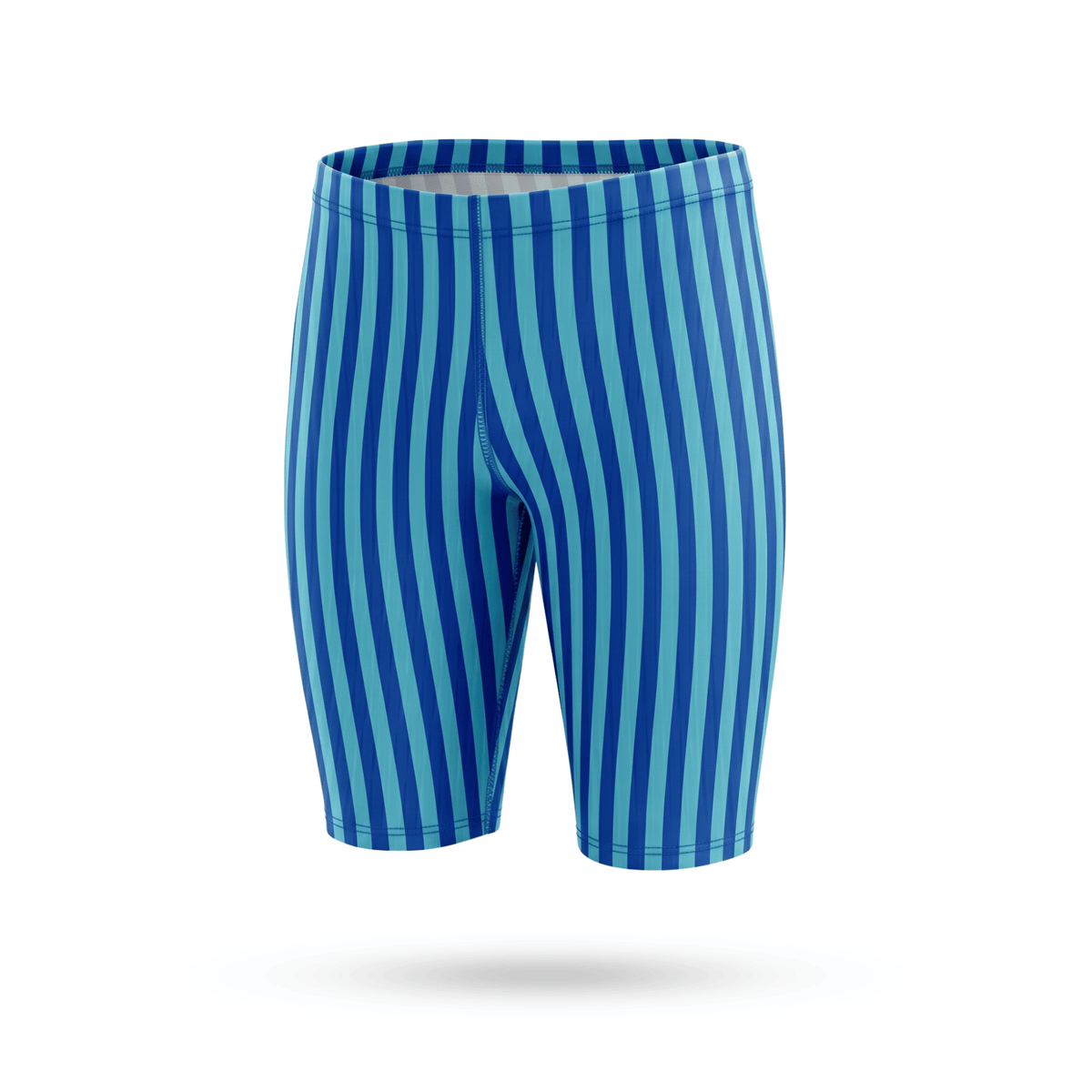 Kikx jammer swimsuit in blue stripes