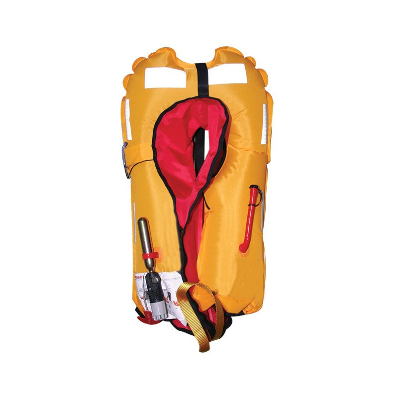 Lalizas Sigma 170N automatic inflatable lifejacket in red with harness waist belt