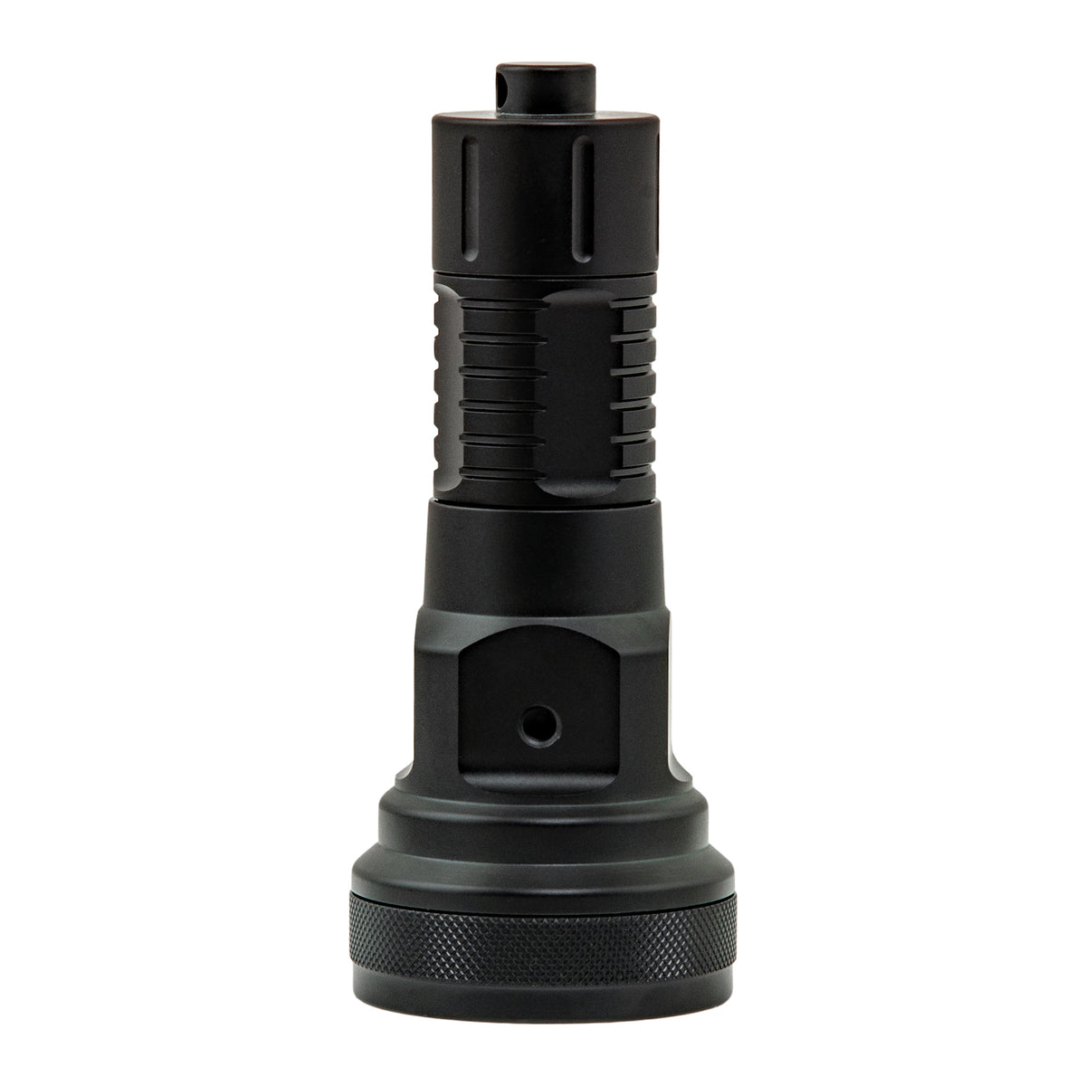 Tecline T2 LED dive light, three-quarter front view