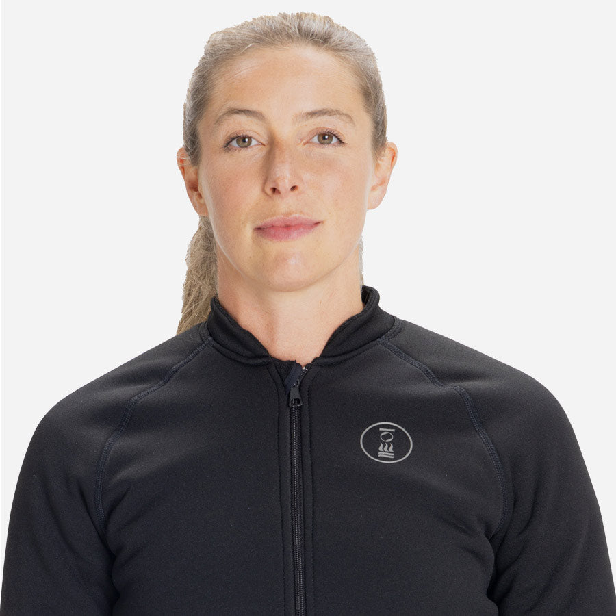 WOMENS ARCTIC TOP BLACK