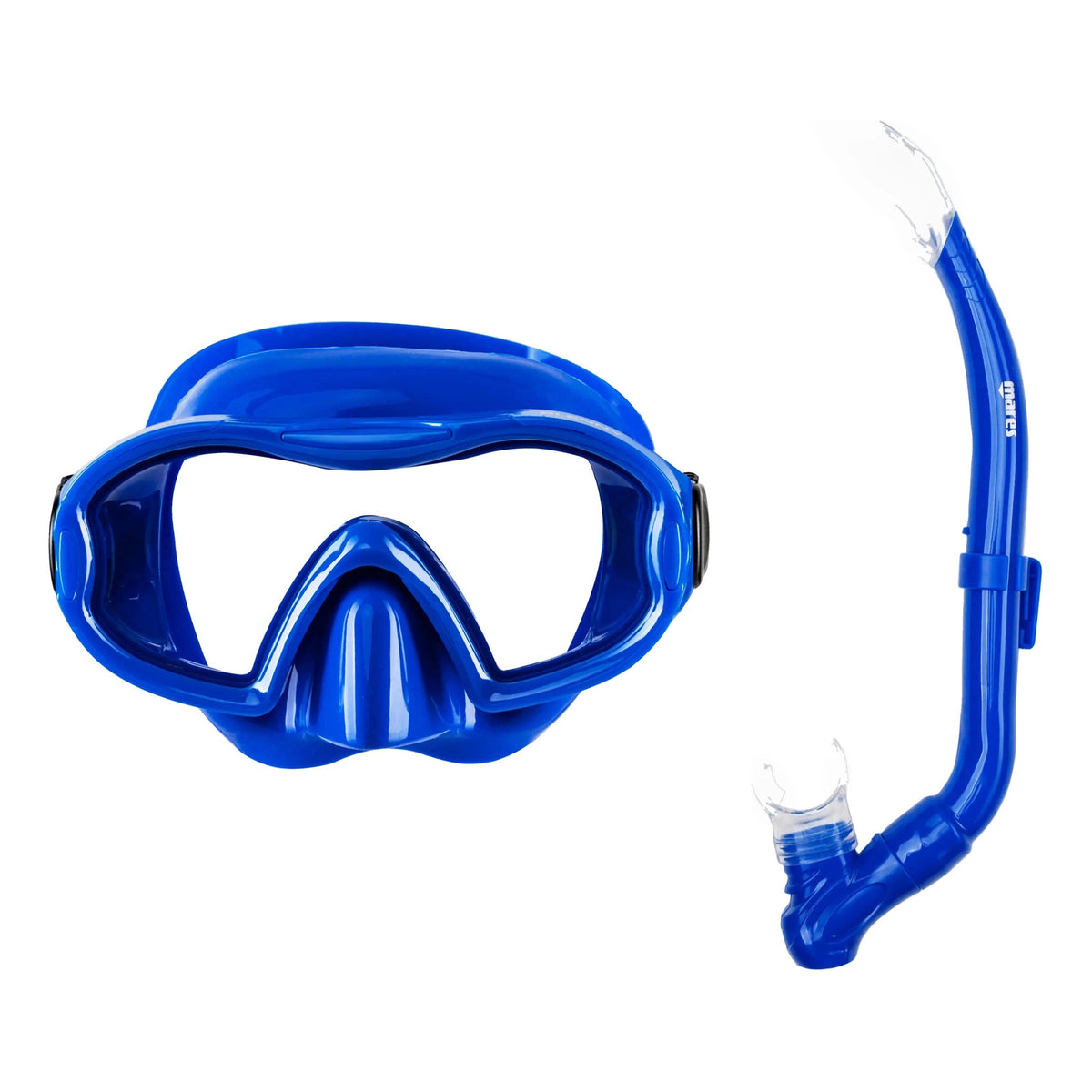 Mares Blenny junior mask and snorkel, both blue