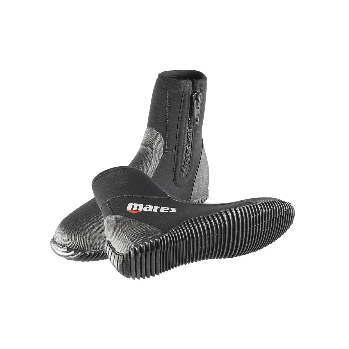 Mares Classic NG 5mm dive boots with side zip and moulded rubber sole