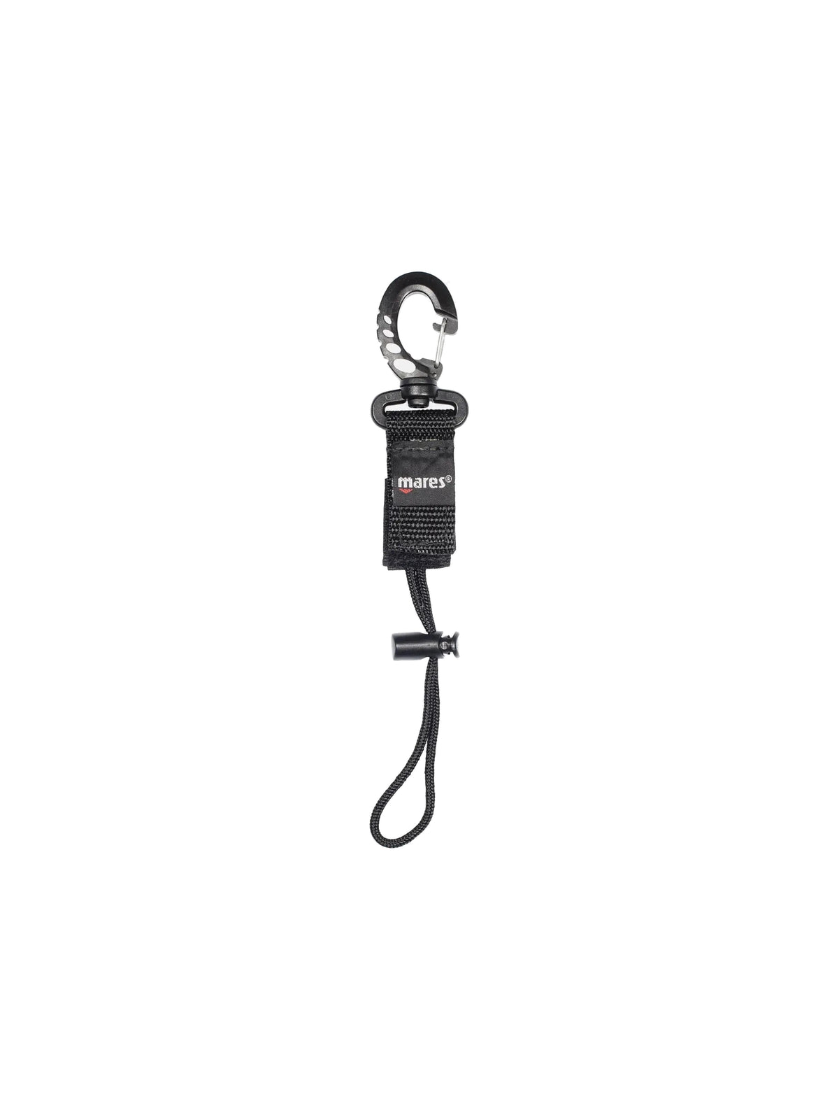 Mares console holder with hook, adjustable lanyard and hook-and-loop strap