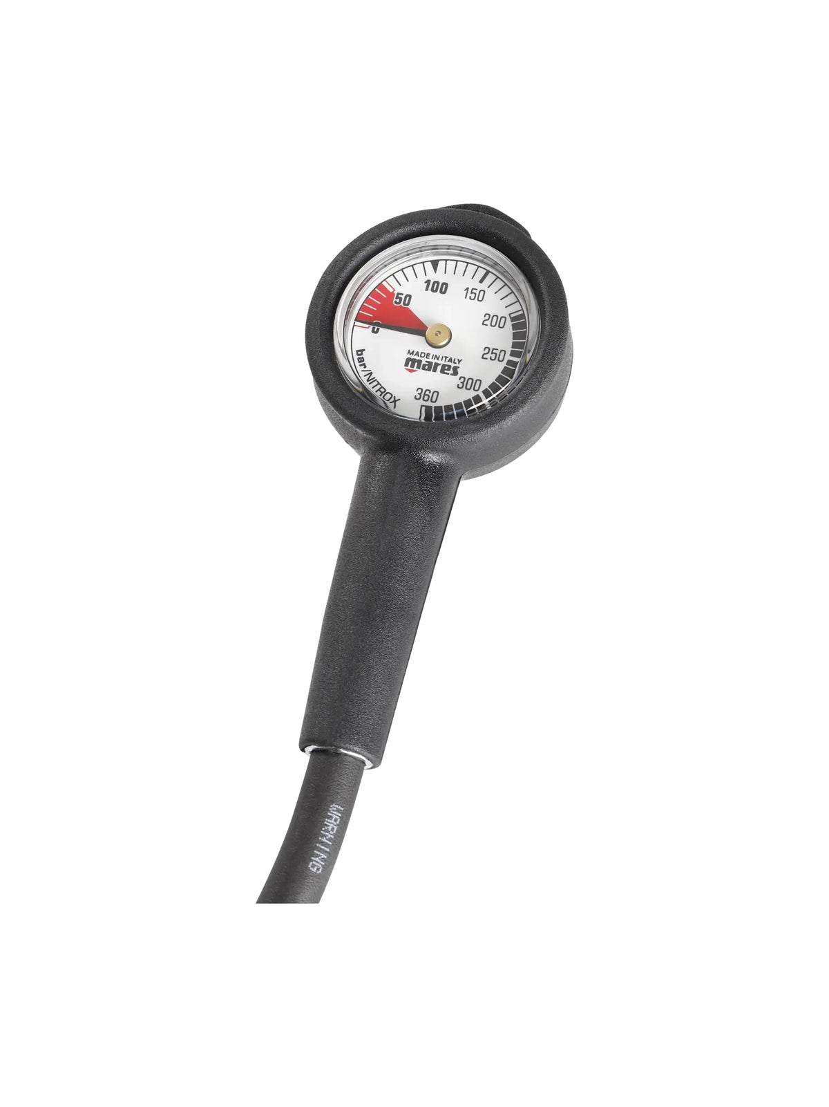 Mares MR-1 pressure gauge on its hose from the Starter Set