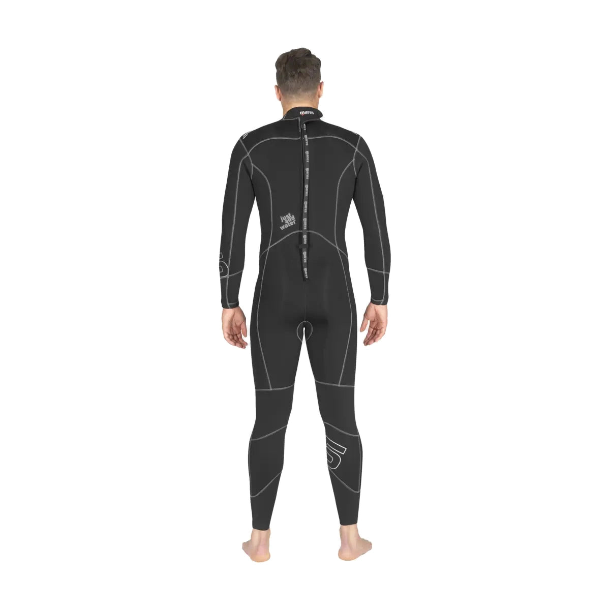 Mares Evolution 5mm men's wetsuit, front view on a model