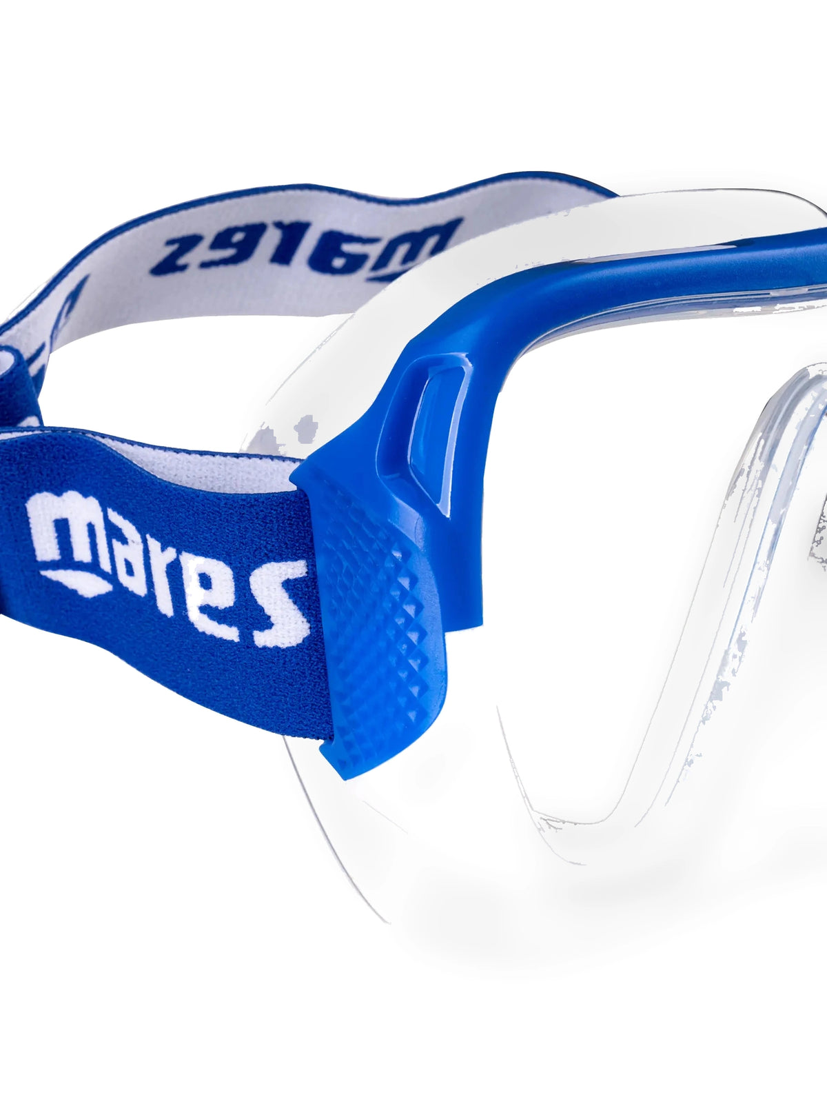 Mares Keewee mask and snorkel combo in blue, mask and snorkel together