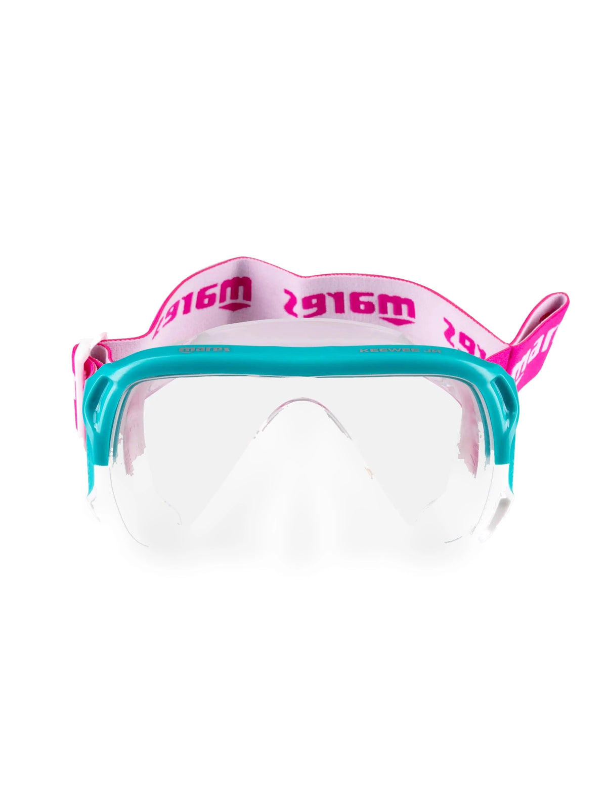 Mares Keewee Junior mask and snorkel combo in aqua, mask and snorkel together
