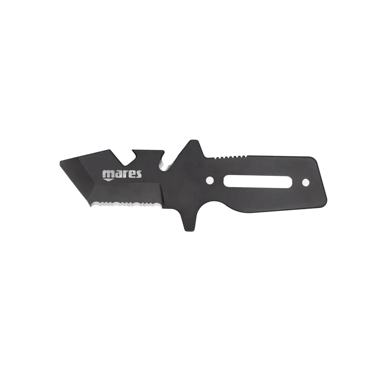 Mares Neutron compact multi-use dive knife in black