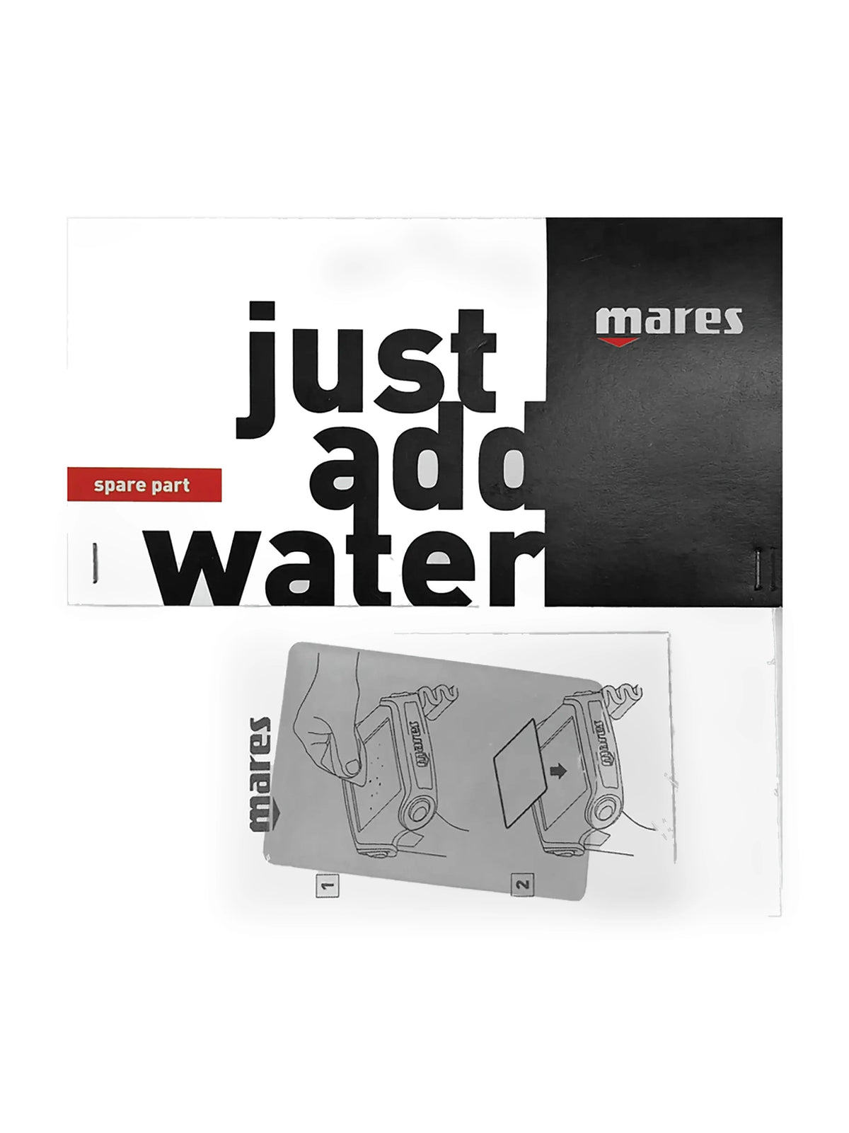Mares Quad display protector in its retail packet