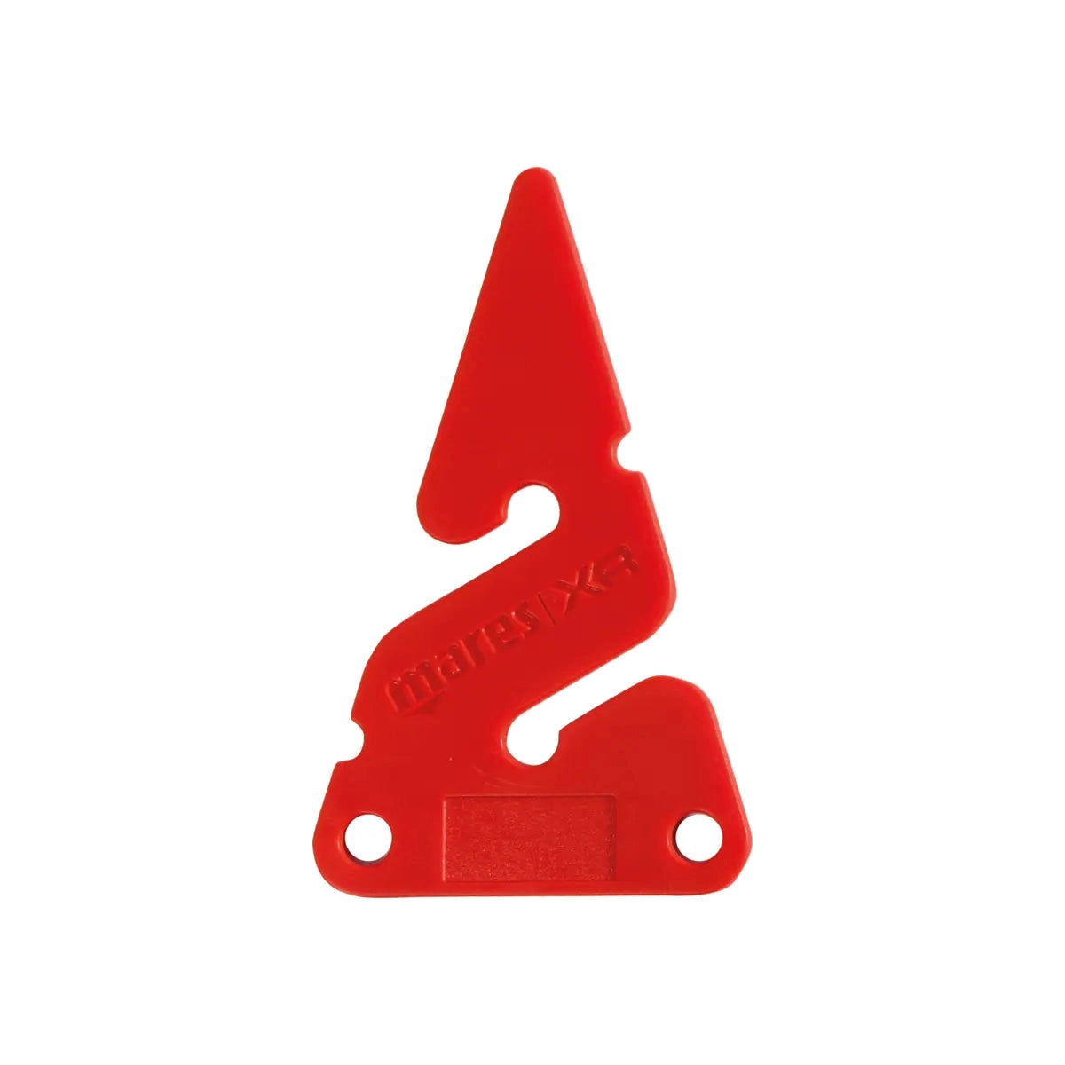 Mares XR cave line arrow in apple green