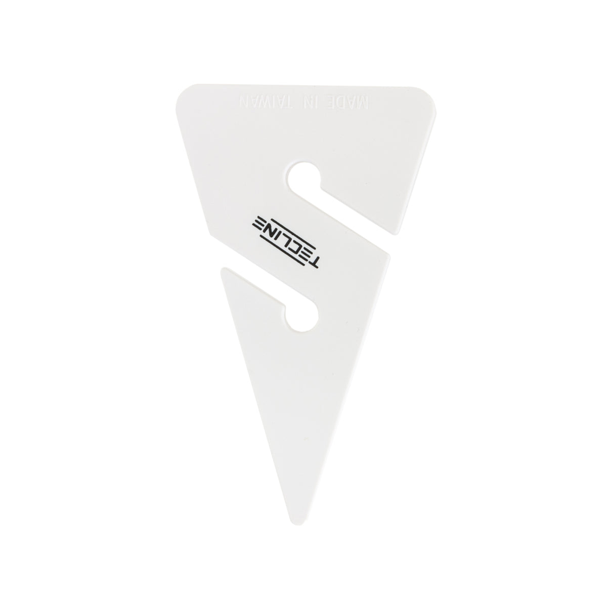 Tecline white line arrow marker, 8.5 x 5.0 cm
