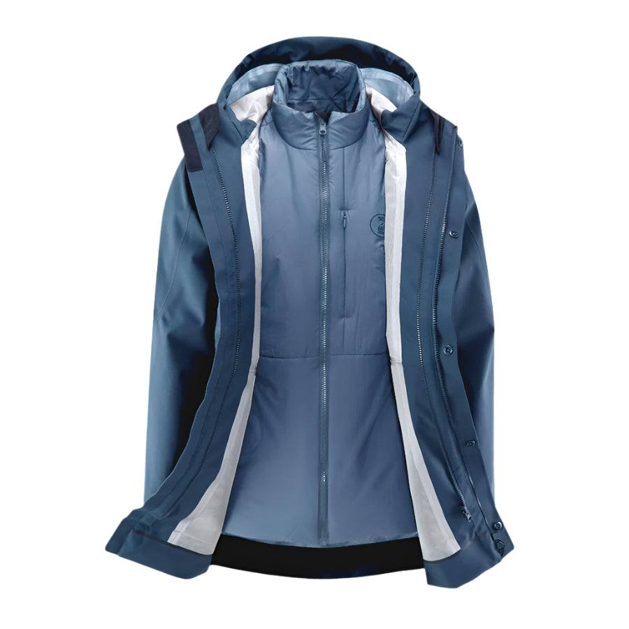 MENS ATLANTIC 3 IN 1 COAT BLUE