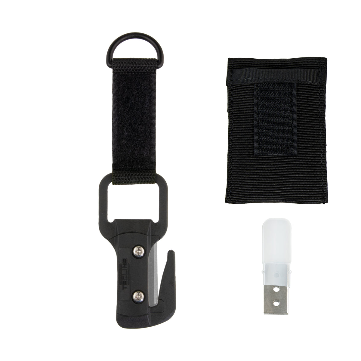 Tecline LC compact line cutter, black, with spare blades