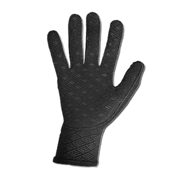 Scubatech Super Stretch 2.5 mm glove in black showing the dotted grip pattern