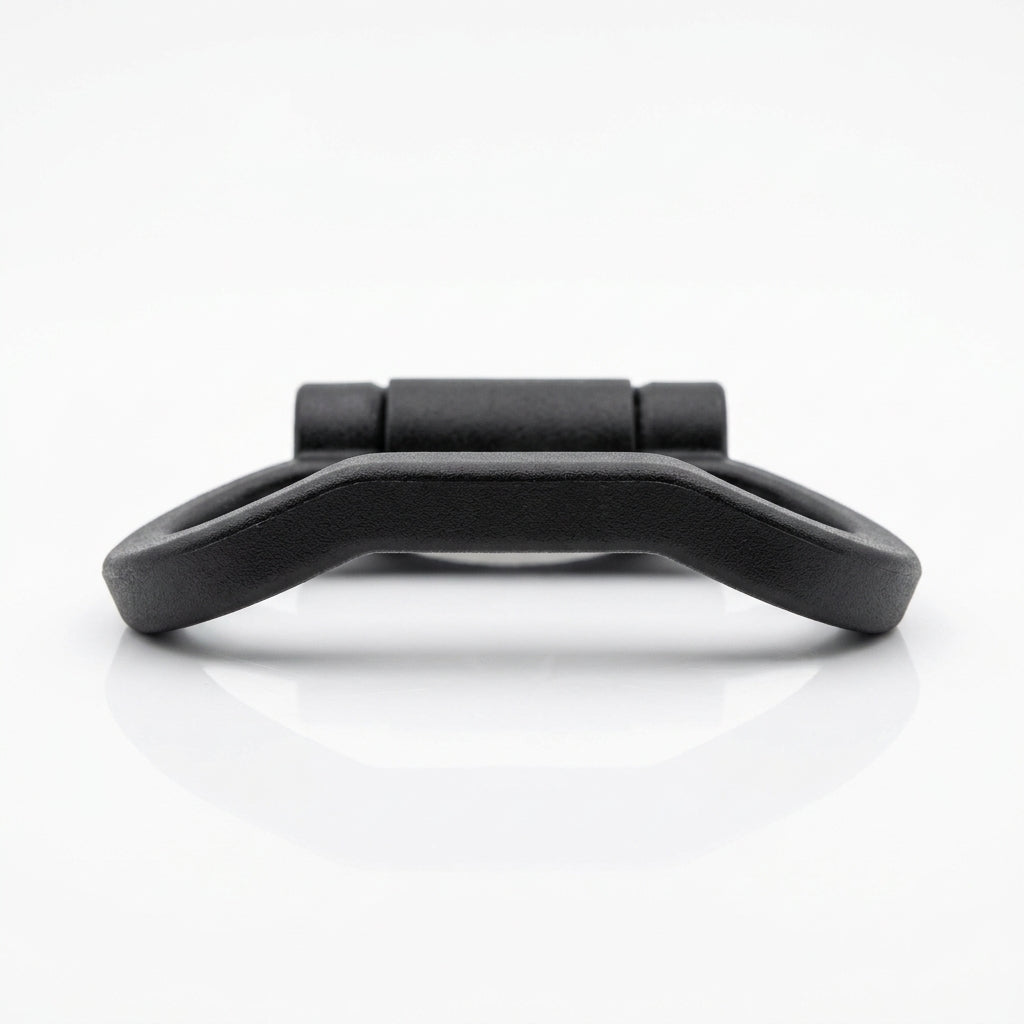 San-O-Sub folding tank handle front view with the hinge