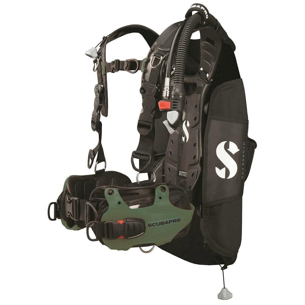 SCUBAPRO Hydros Pro Mens BCD in army green