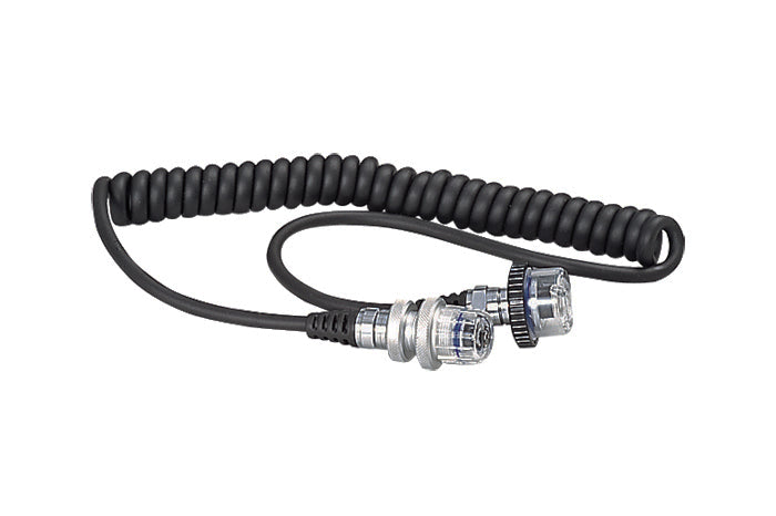 Sea & Sea 5-pin Sync Cord/N, coiled cord with a connector at each end