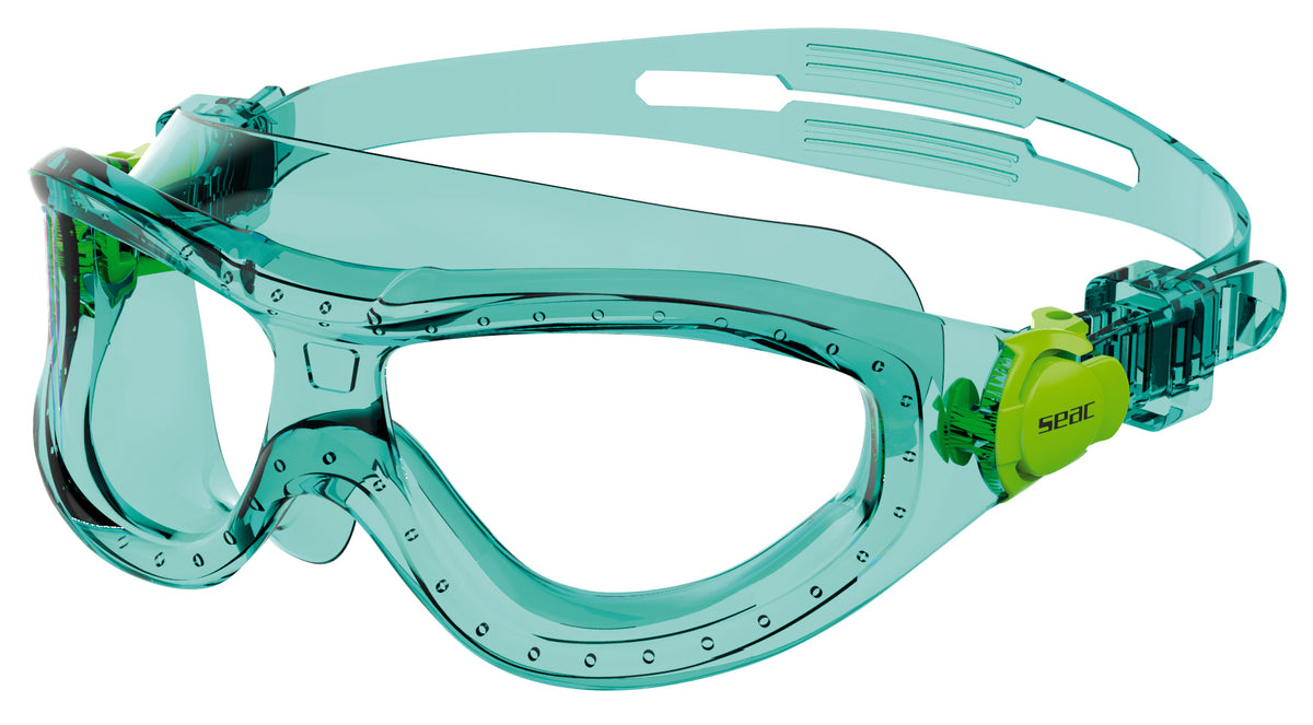 SEAC Matt kids swim mask in aqua