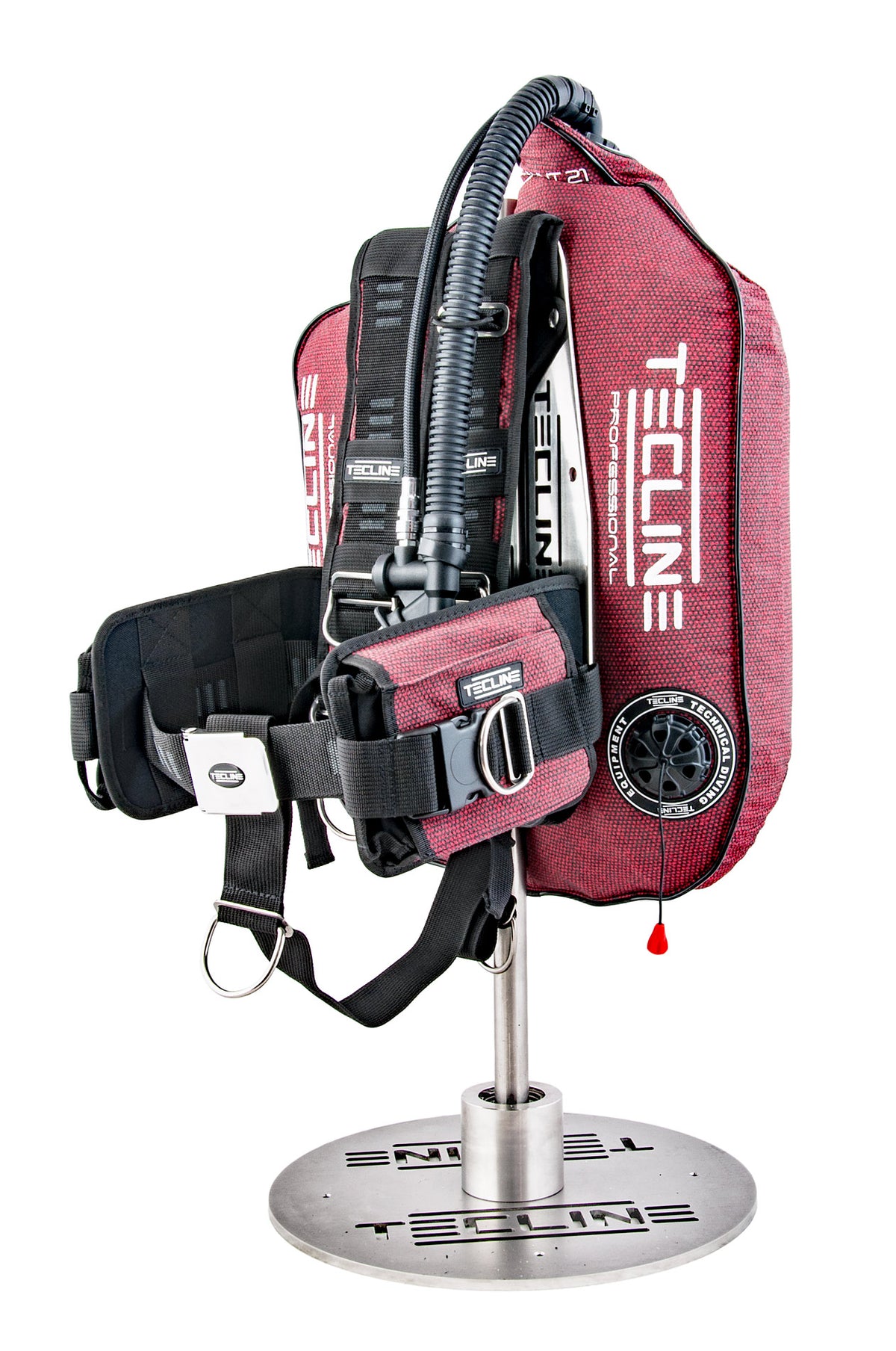 Tecline Peanut 16 Professional Comfort set in grey Kevlar with matching weight pockets
