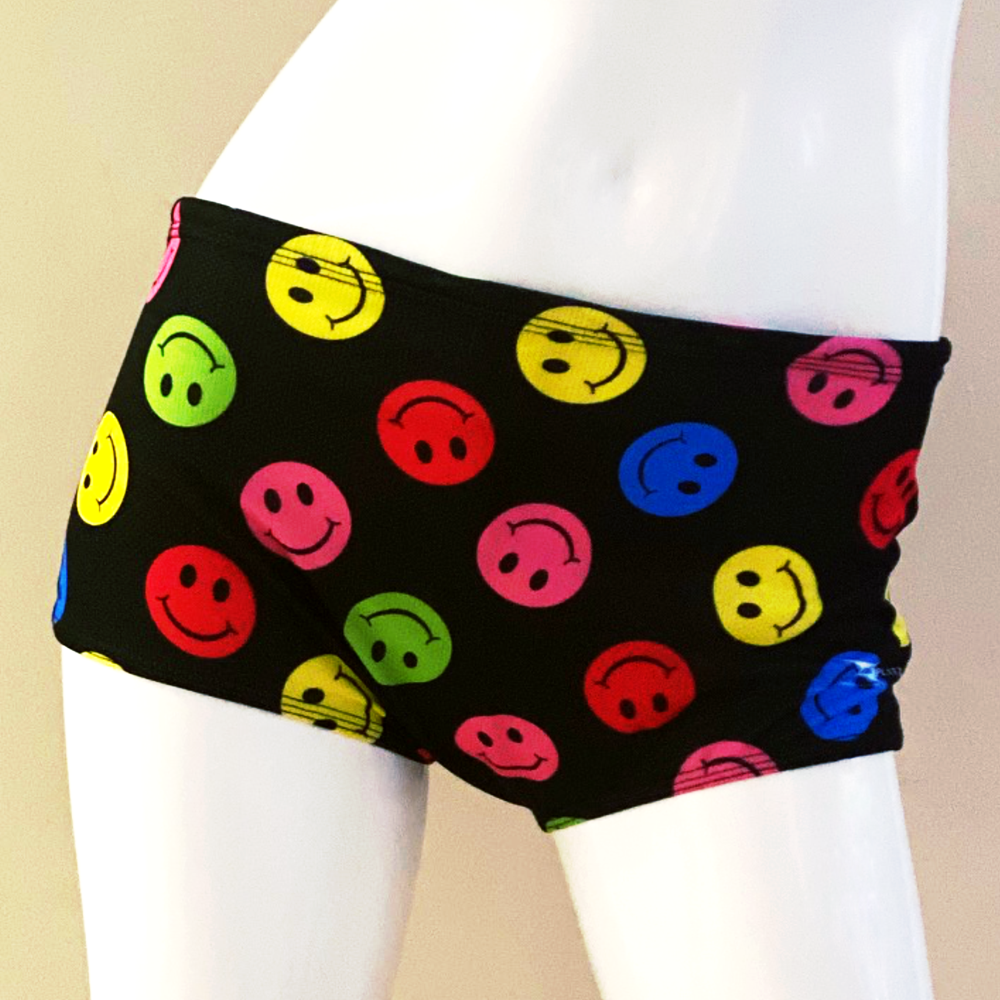 Spurt drag suit swim shorts in bright triangles