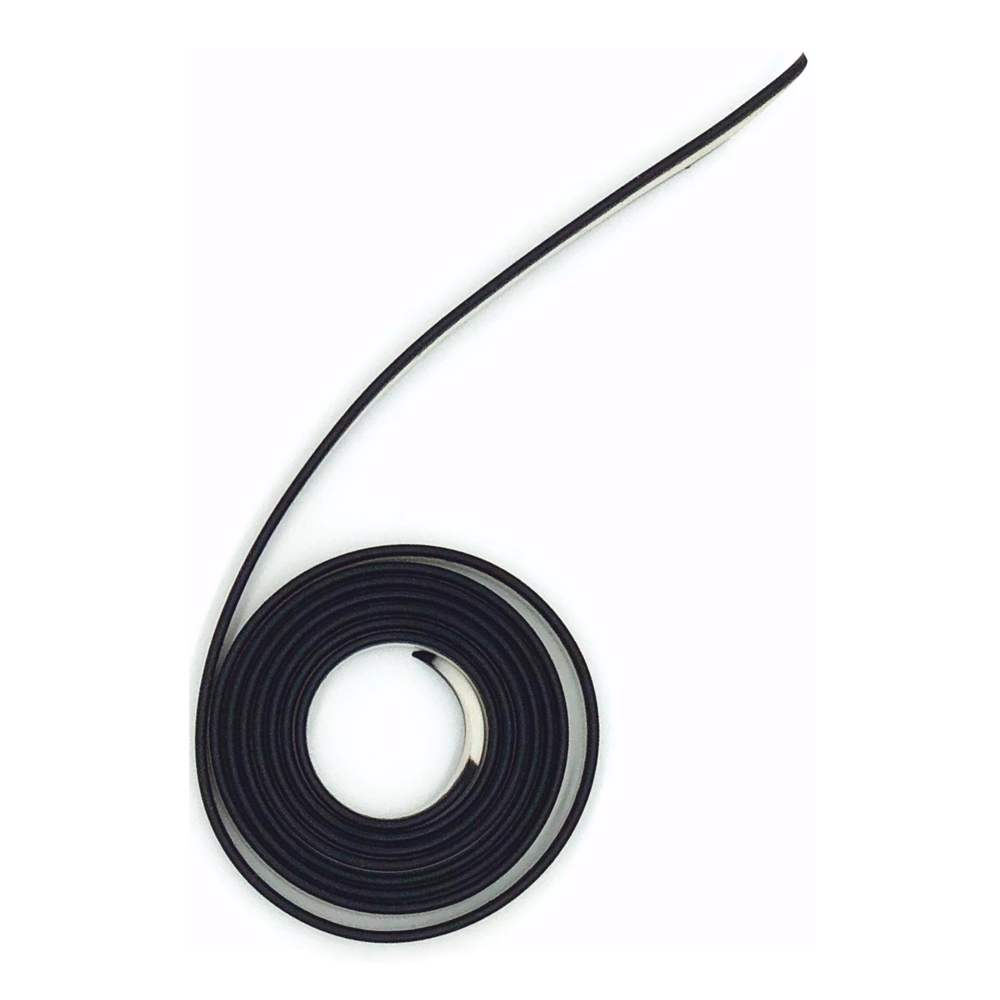 Spurt replacement silicone goggle strap, black and white