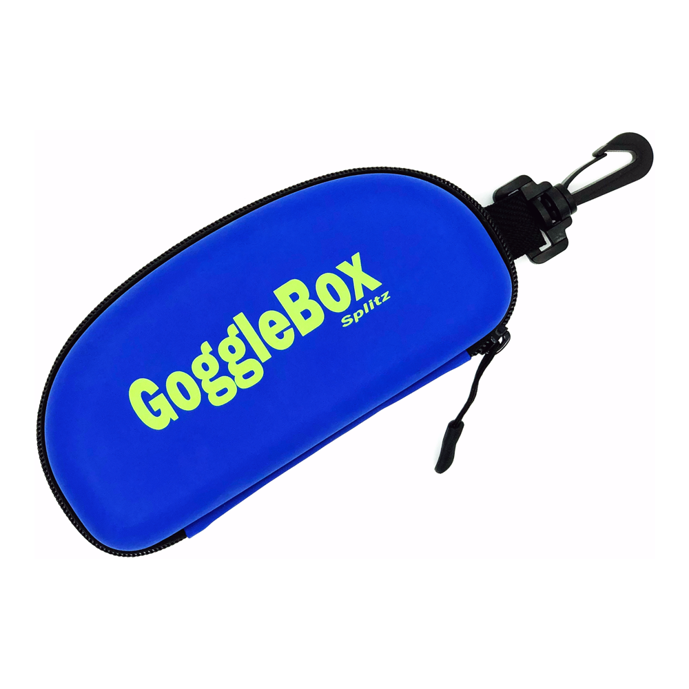 Spurt hardshell goggle case, green