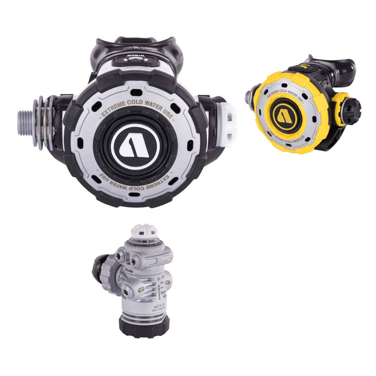 Apeks MTX-R regulator with yellow MTX-R octopus