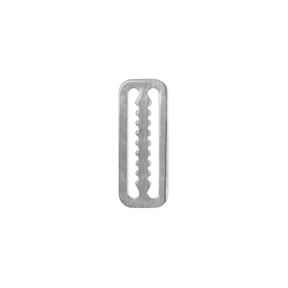 Tecline plain stainless steel triglide for 50 mm webbing