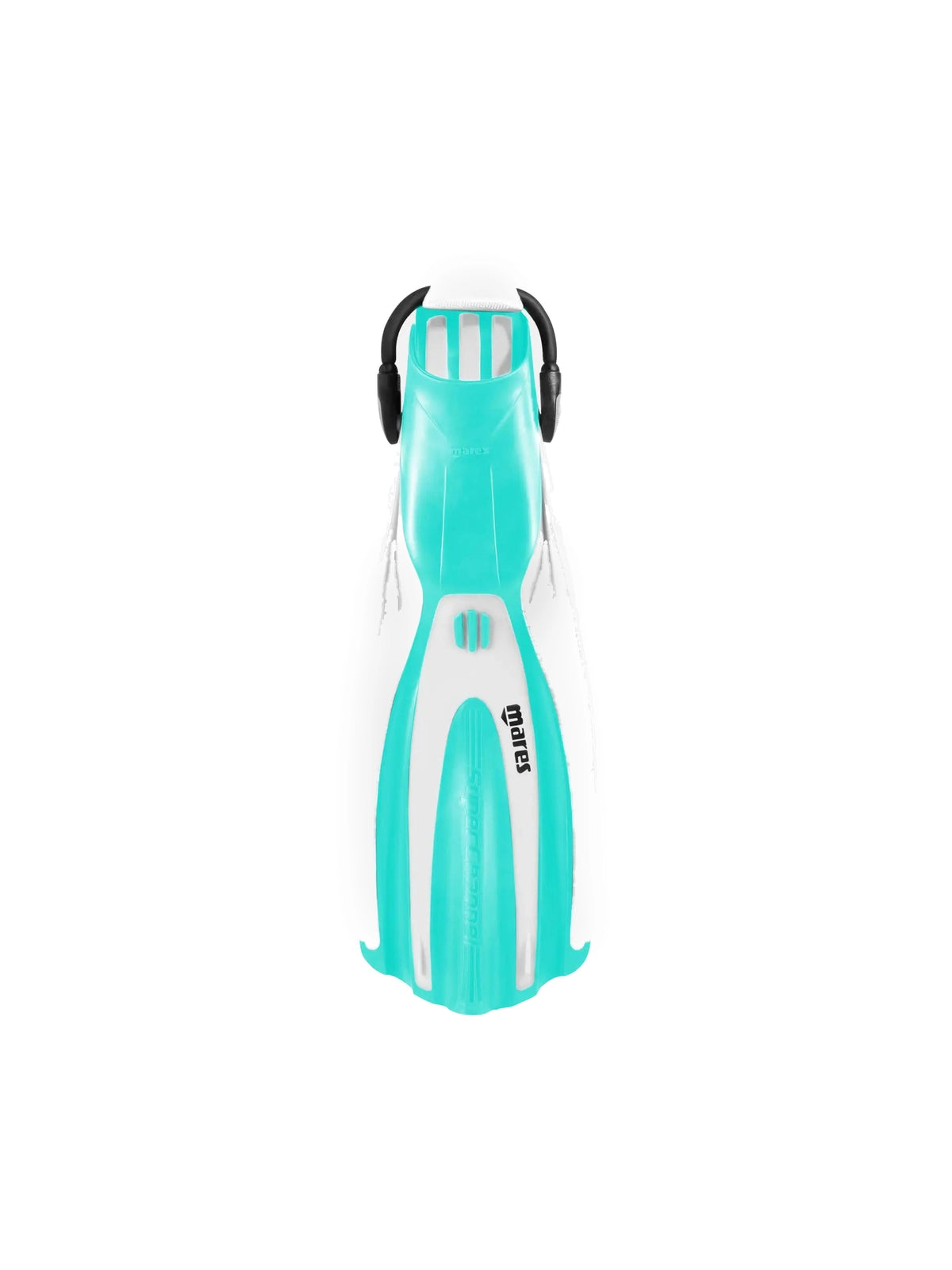 Mares Superchannel Set: Avanti Superchannel OH open heel fin in white and aqua