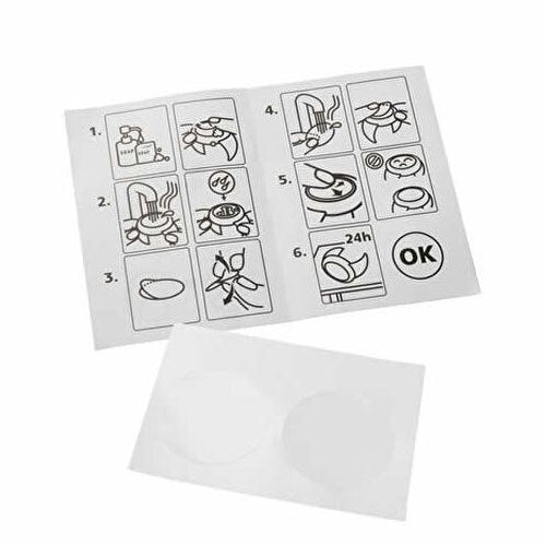 Suunto D5 scratch guard pack with two clear screen protectors and fitting instructions