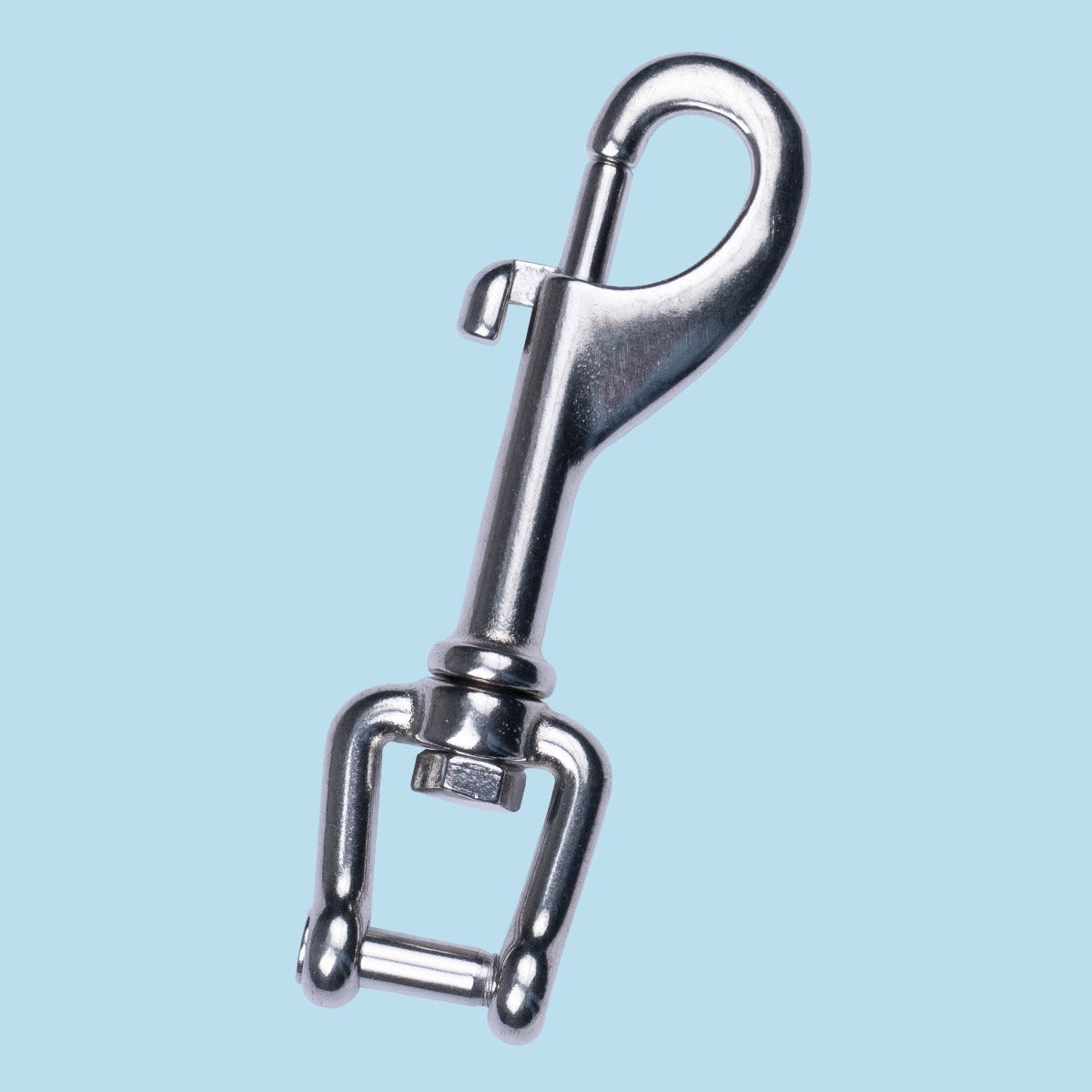 Termo Industria stainless steel swivel bolt snap shackle standing upright