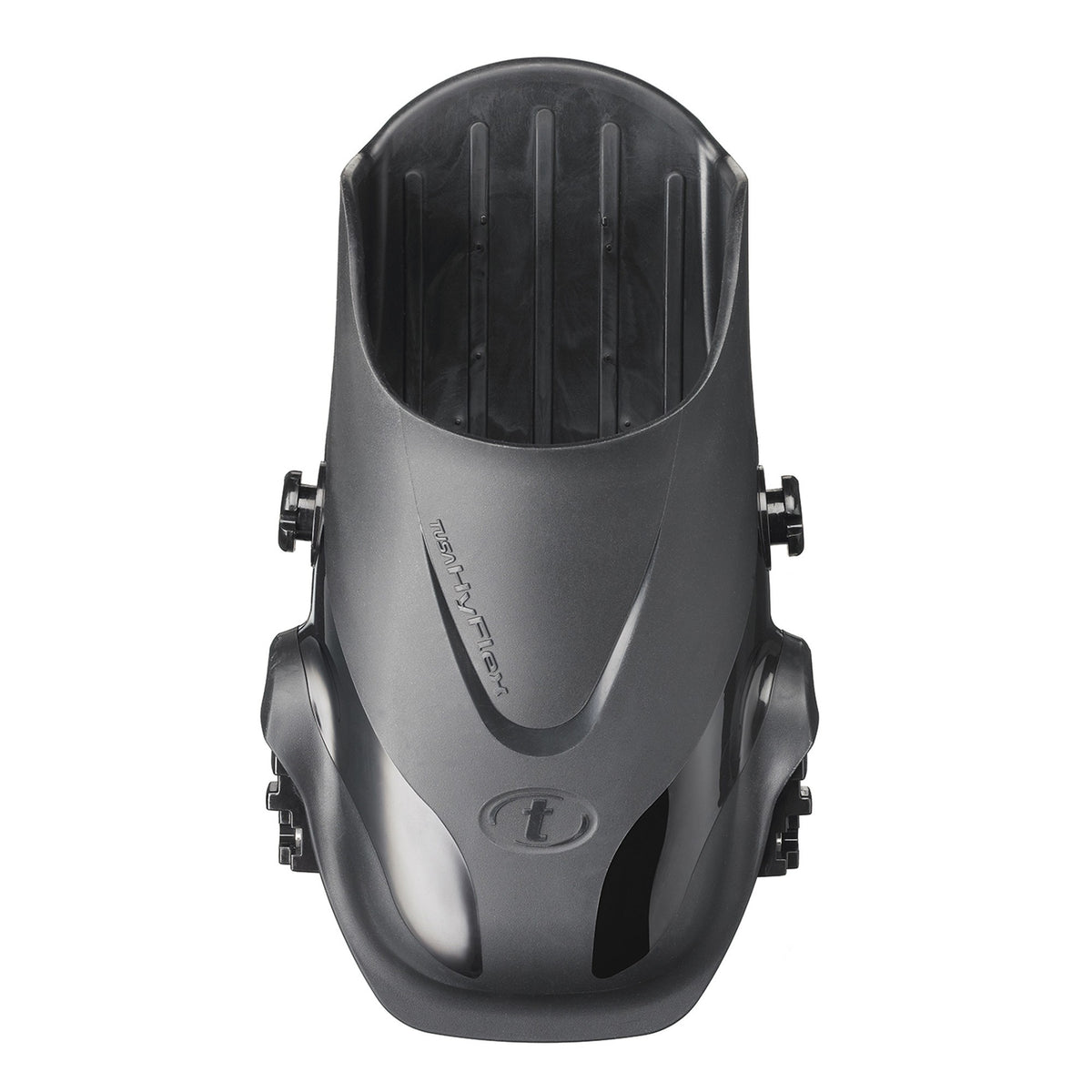Black Tusa Hyflex open heel foot pocket