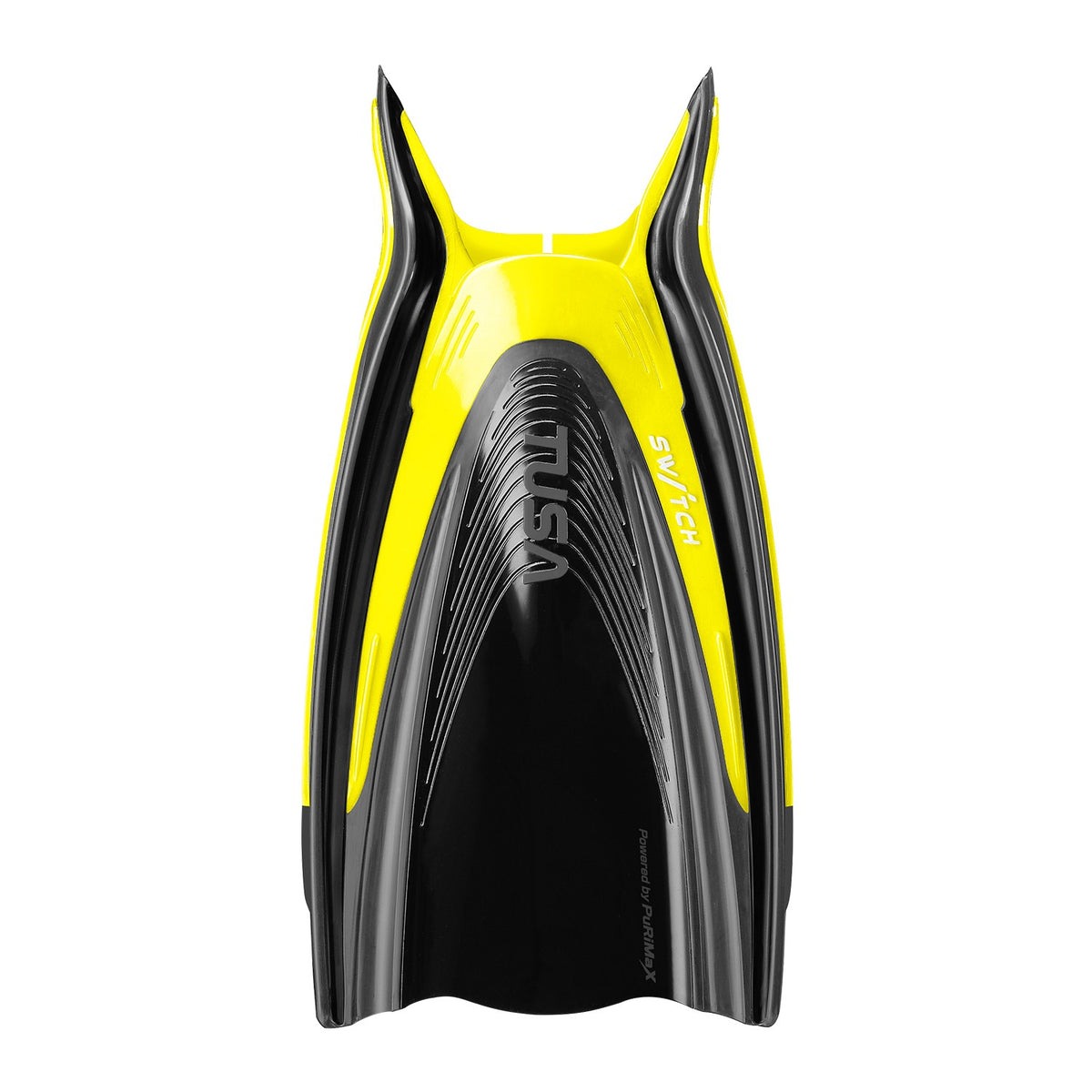 Pair of Tusa Hyflex Switch replacement blades in Fishtail Blue