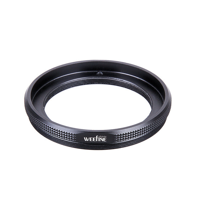 WeeFine step ring from a 52 mm port to a 67 mm lens