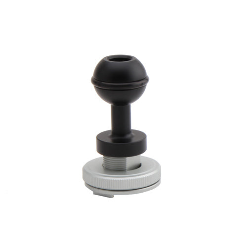 WeeFine hot shoe base with ball mount