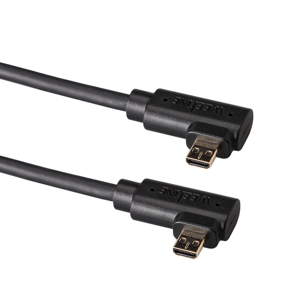 WeeFine internal HDMI cable, micro angled right at both ends