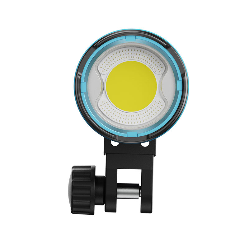 WeeFine Smart Focus 4000 v2 video light, front three-quarter view