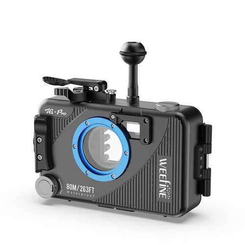 WeeFine WFH-TG Pro front three-quarter view with the vacuum button