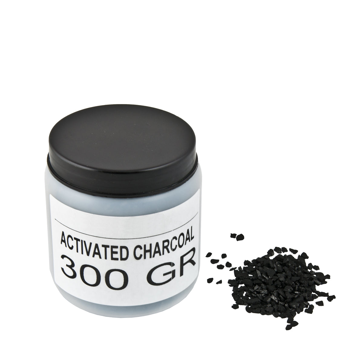 Tecline activated carbon, 300 g tub with granules