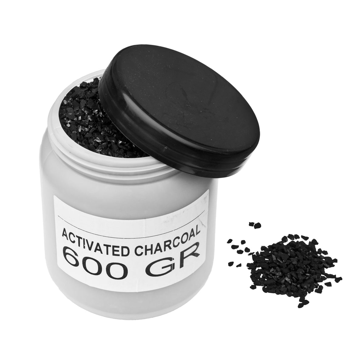 Tecline activated carbon, 300 g tub with granules